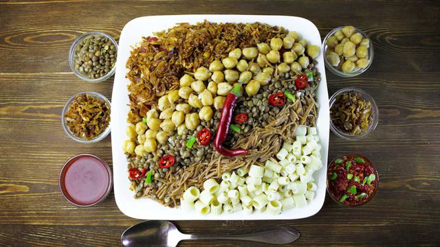 طريقة الكشري المصري
