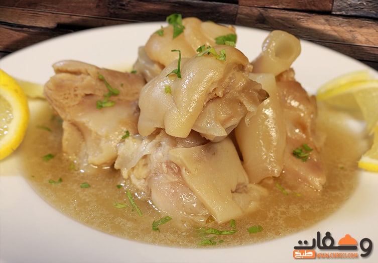 طريقة عمل شوربة الكوارع