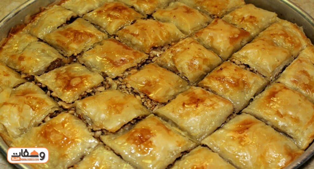 طريقة عمل الجلاش الحلو صوابع بطريقة نجلاء الشرشابي