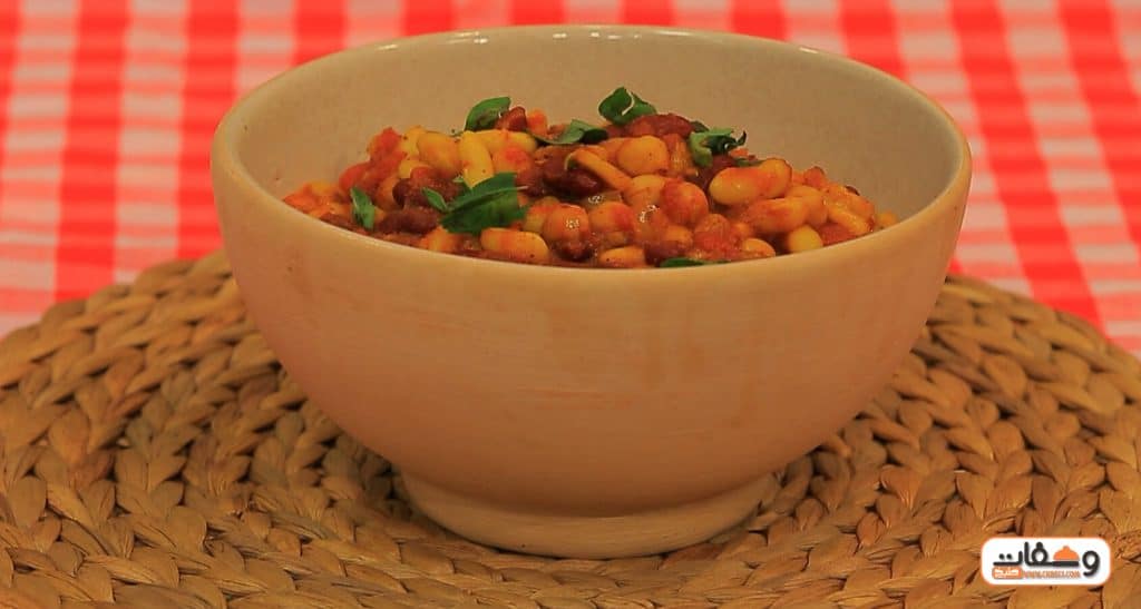 طريقة عمل الفاصوليا البيضاء بطريقة نجلاء الشرشابي