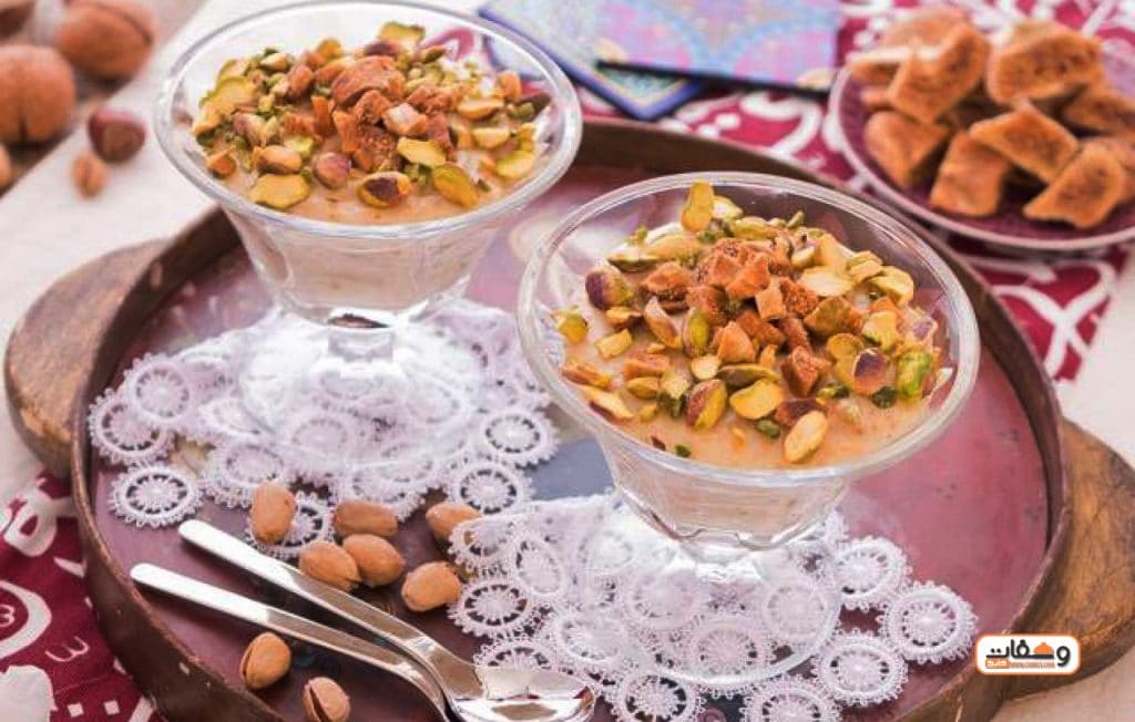 طريقة عمل المهلبية بقمر الدين مع هالة فهمي