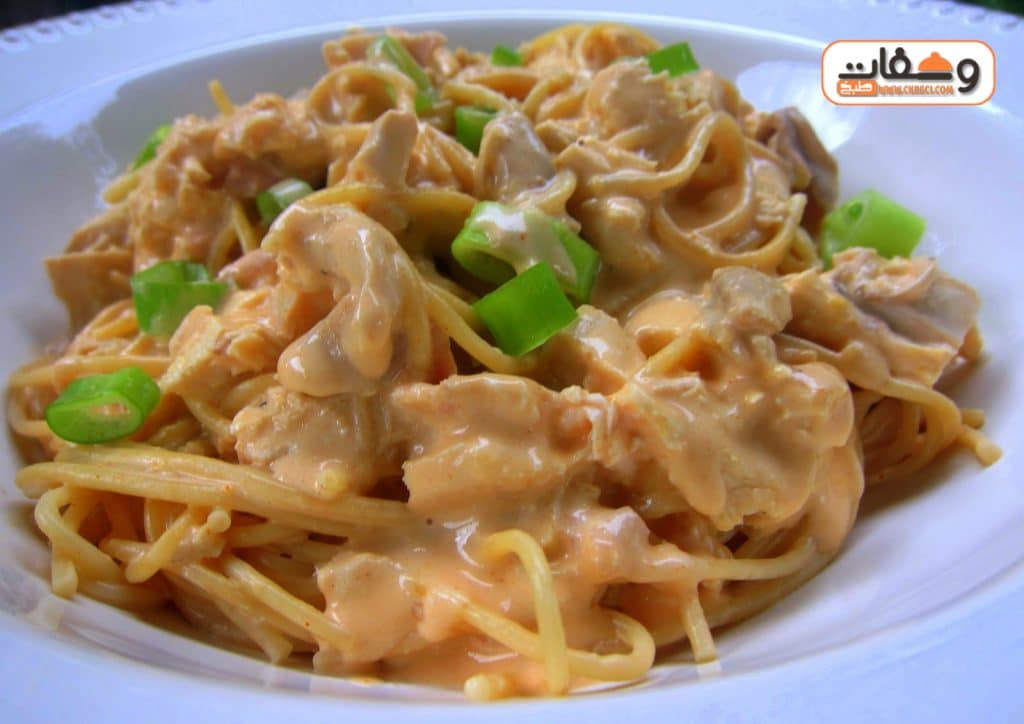 طريقة عمل مكرونة بالوايت صوص مع نجلاء الشرشابي