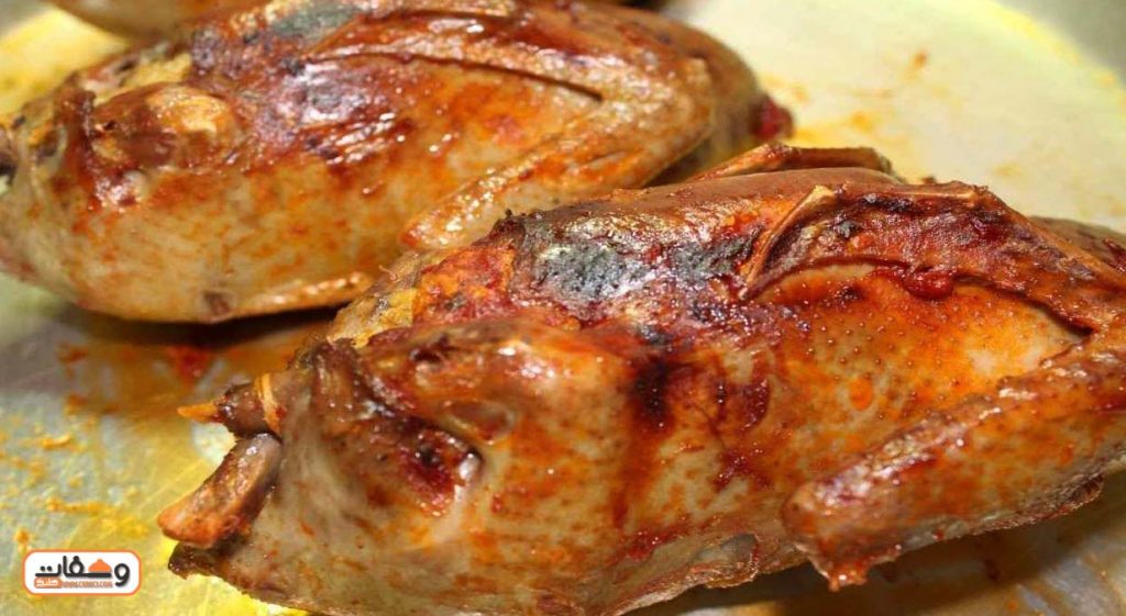 طريقة عمل الحمام المحشى بالفريك بطريقة ريهام الديدي