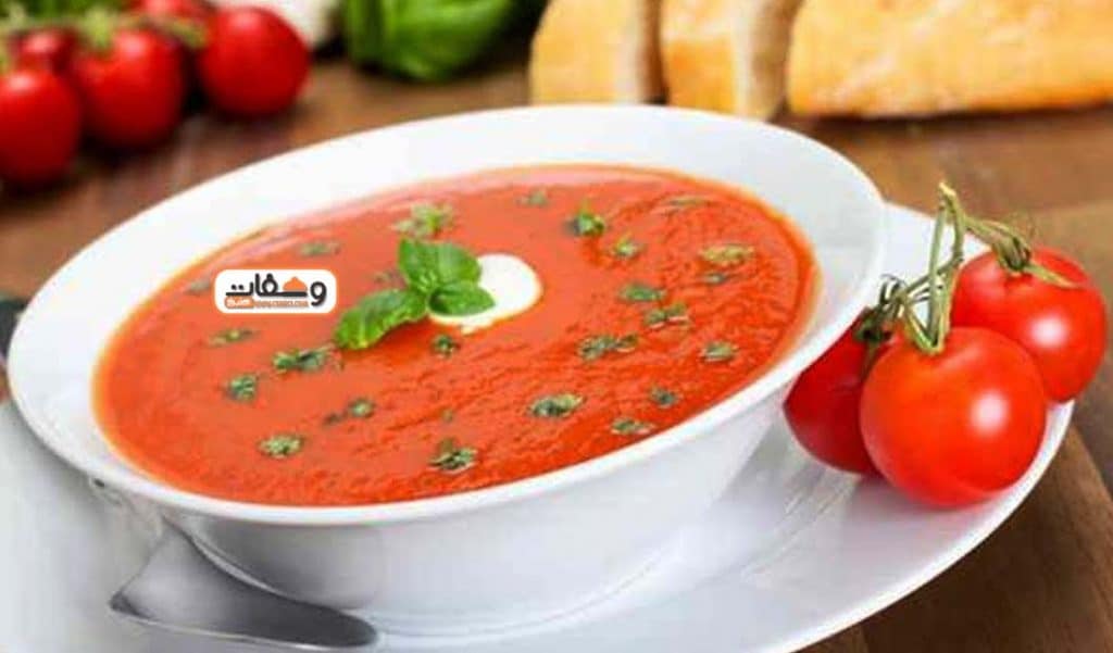 طريقة عمل شوربة الطماطم بطريقة الشيف محمد حامد