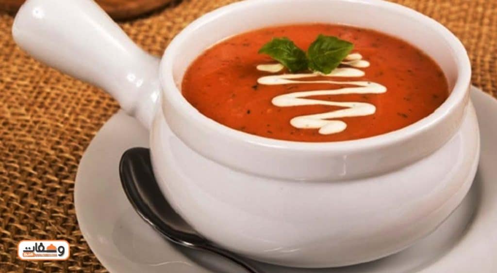 طريقة عمل شوربة الطماطم مع أميرة شنب