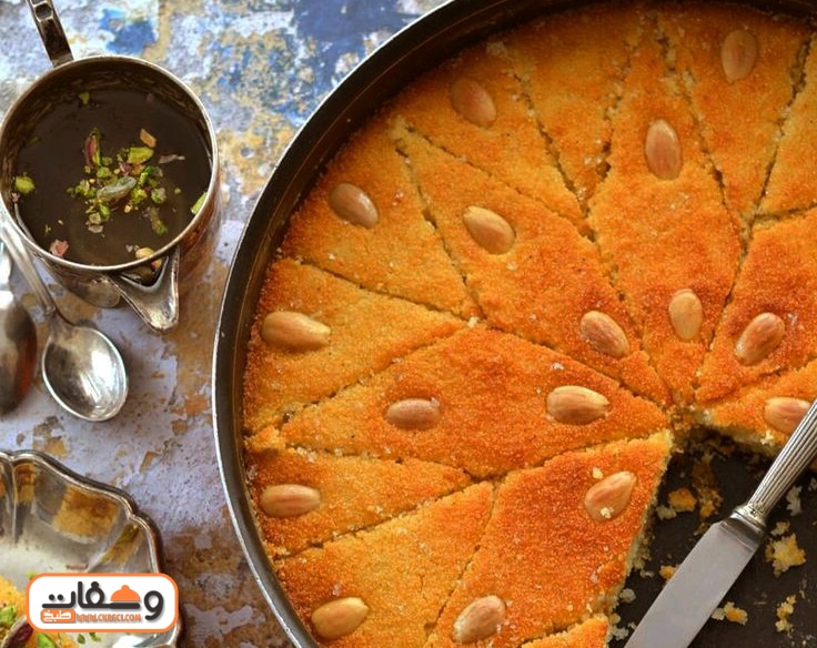 طريقة عمل الهريسة بطريقة نجلاء الشرشابي