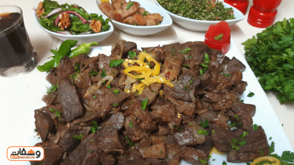 طريقة عمل الفشة بالبصل مع الشيف نجلاء الشرشابي