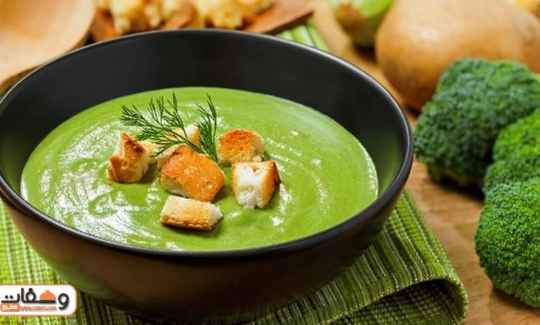 طريقة عمل شوربة البروكلي بـ 6 طرق