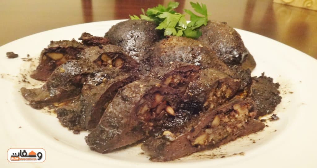 طريقة عمل طحال محشي بالبقدونس والثوم