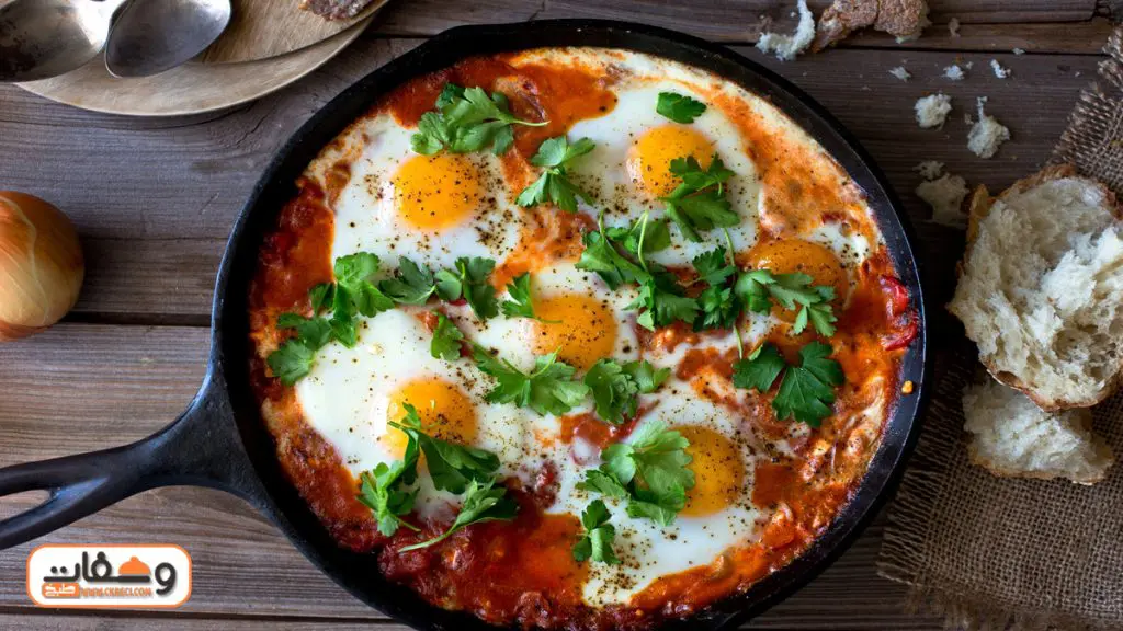 طريقة عمل الشكشوكة مع الأرز