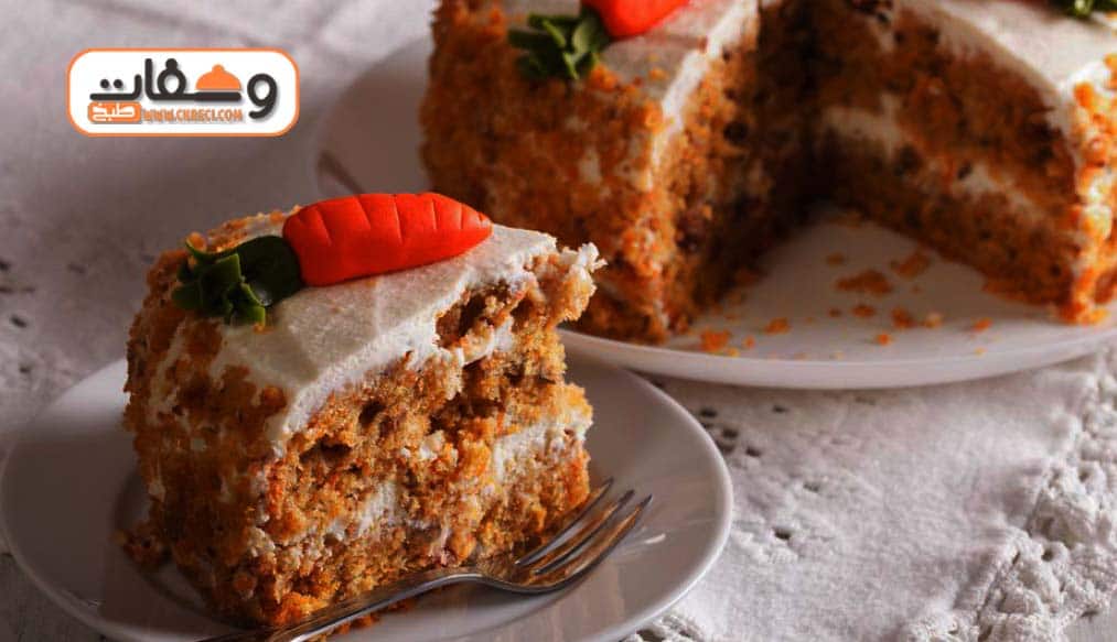 طريقة عمل كيكة الجزر الهشة مع سالي فؤاد