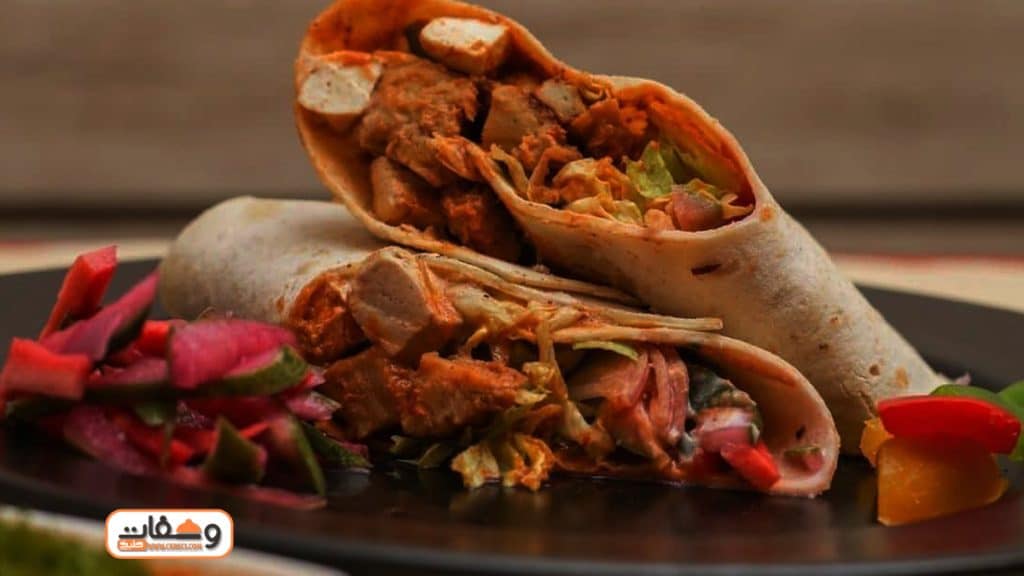 طريقة عمل تورتيلا دجاج الفاهيتا