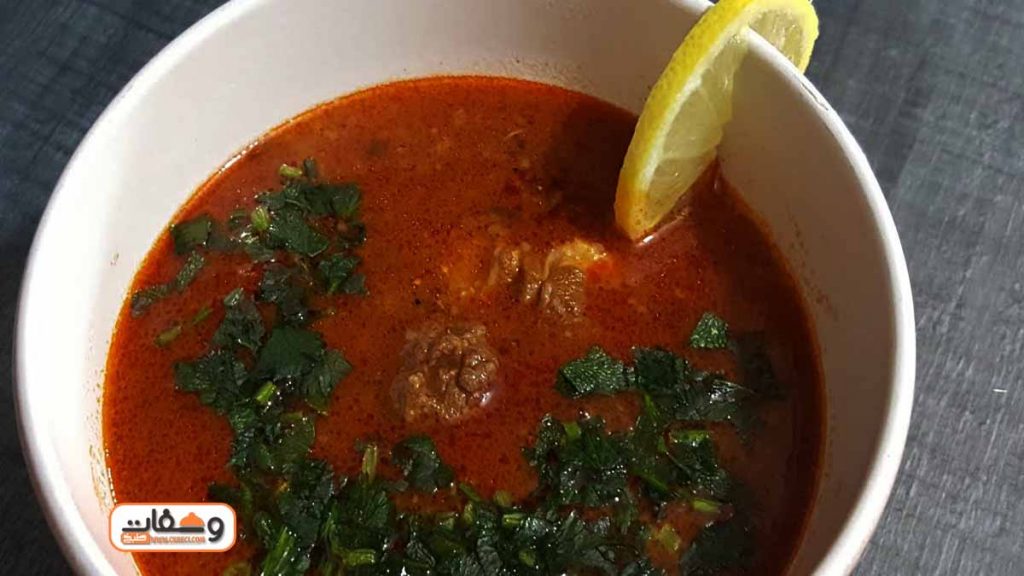 طريقة عمل شوربة الفريك المفلفل