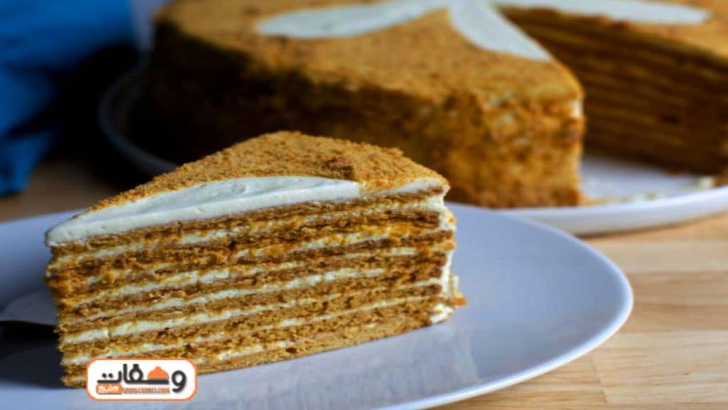 طريقة عمل موس كيكة بالعسل