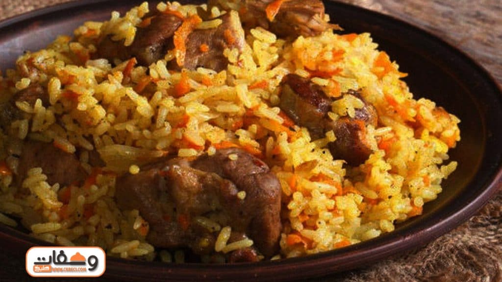 طريقة عمل الرز الكابلي باللحم منال العالم