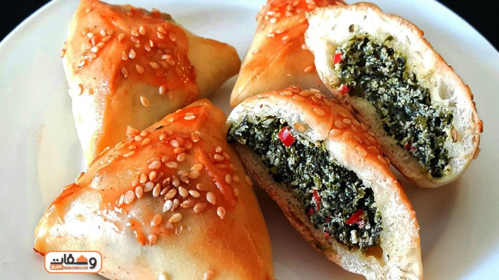 طريقة عمل فطاير سبانخ بالجبن مع مروة الشافعي