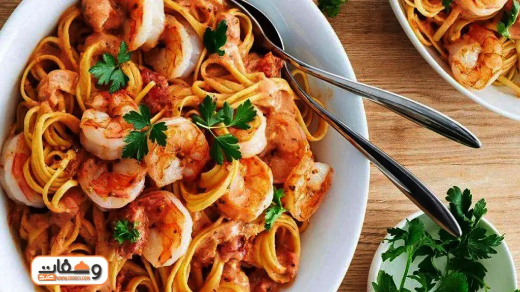 طريقة عمل مكرونه ايطاليه بالوايت صوص مع الشيف علاء الشربيني