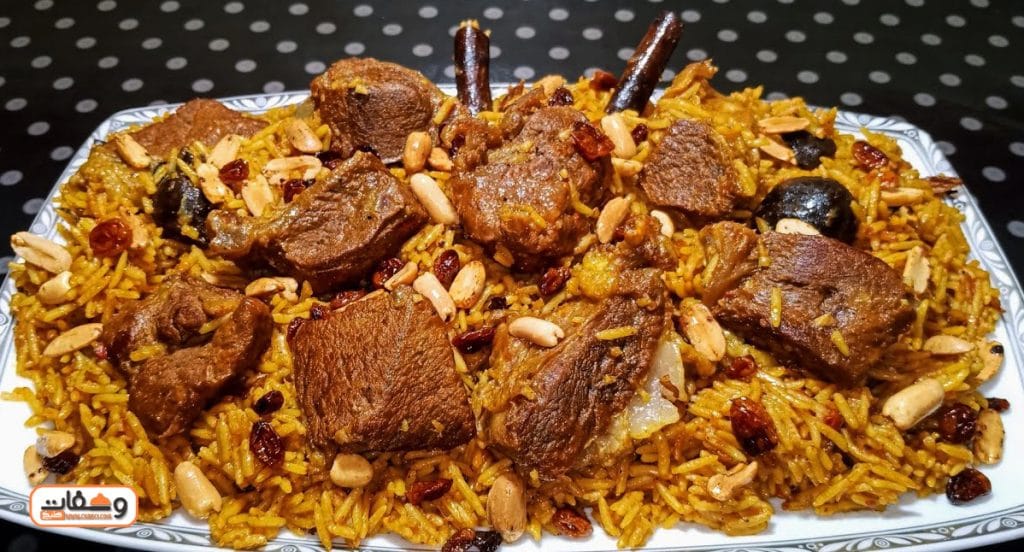 طريقة عمل الكبسة باللحم مع فاطمة أبو حاتي
