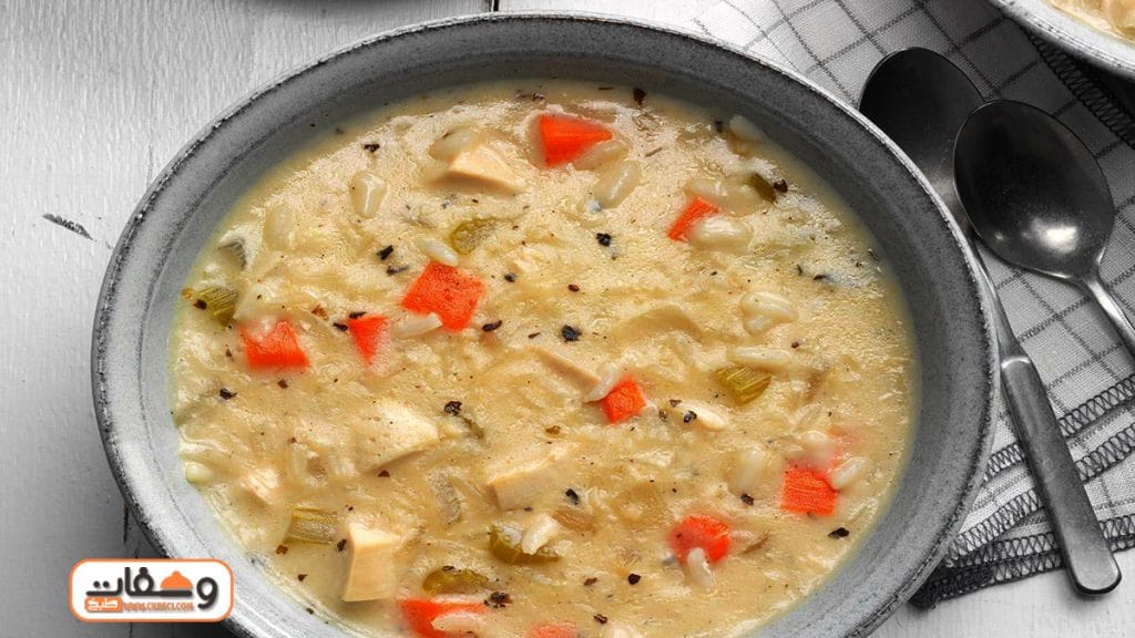 طريقة عمل شوربة كريمة الدجاج اللايت مع سالي فؤاد