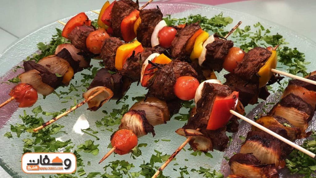 طريقة عمل شيش كباب لحم مع نجلاء الشرشابي